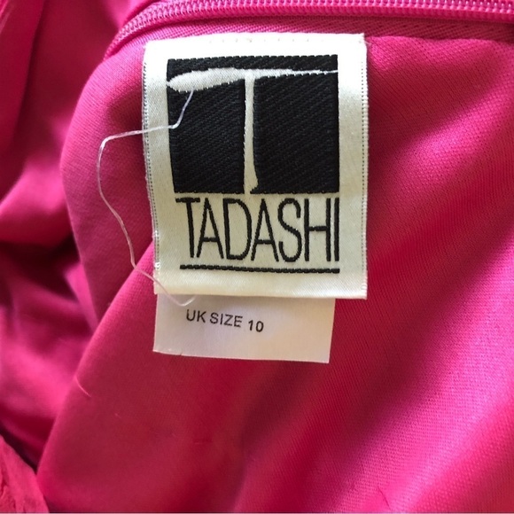 Vintage Tadashi Silk Hi-low Cocktail Dress - Picture 8 of 9